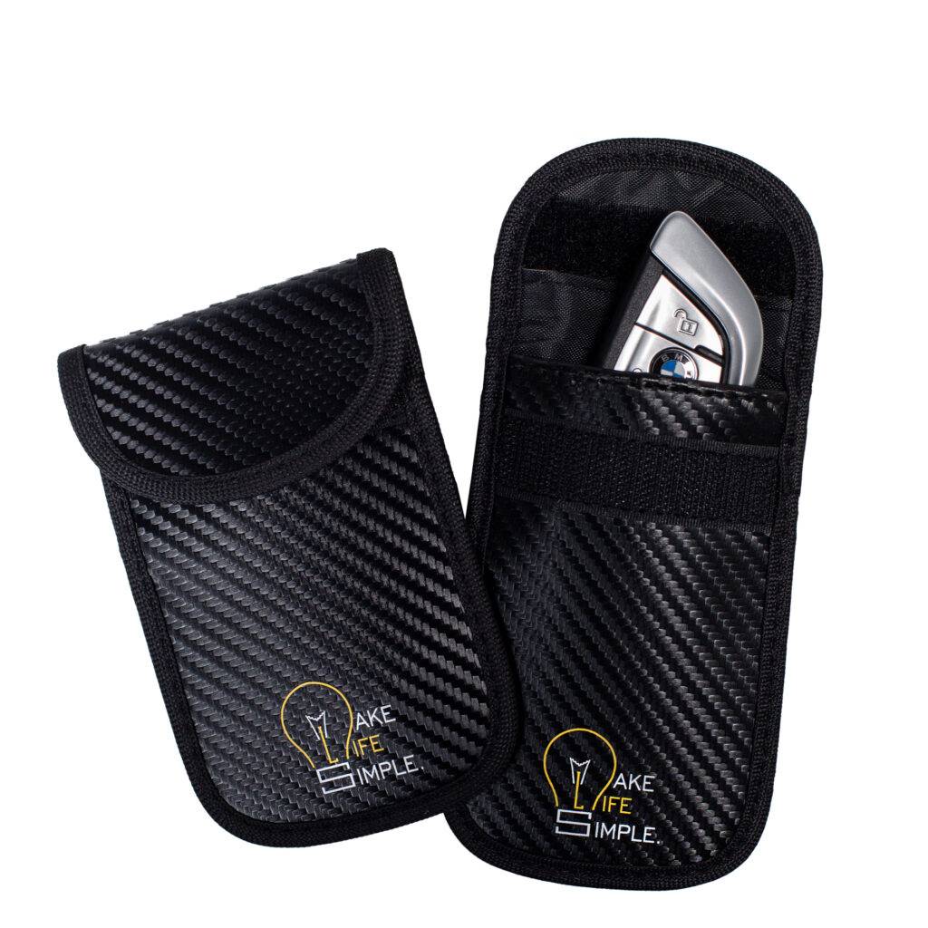 Etui na kluczyk keyless 2x czarne