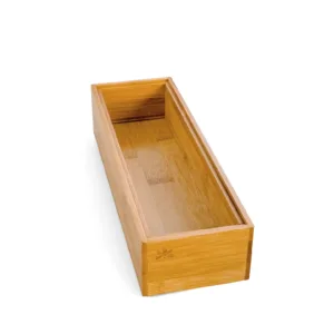 Tacka bambusowa – modułowy organizer do szuflady i na blat 22,9x7,6x5,0 cm (2-pak) 