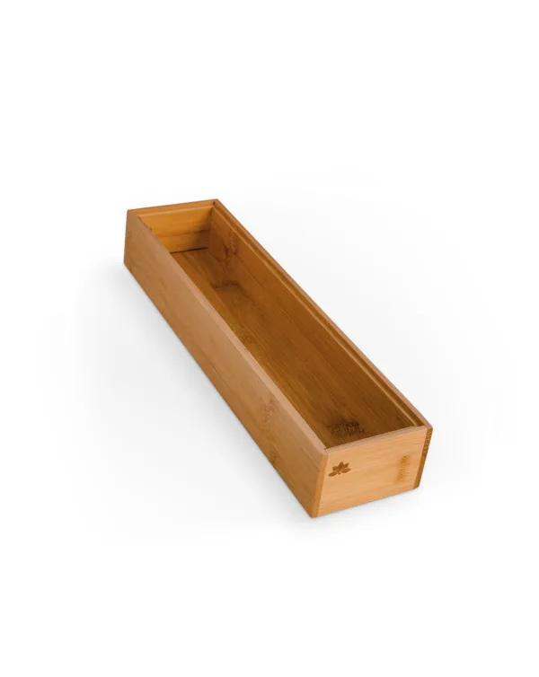 Tacka bambusowa – modułowy organizer do szuflady i na blat 30,5x7,6x5,0 cm (2-pak) 