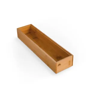 Tacka bambusowa – modułowy organizer do szuflady i na blat 30,5x7,6x5,0 cm (2-pak) 