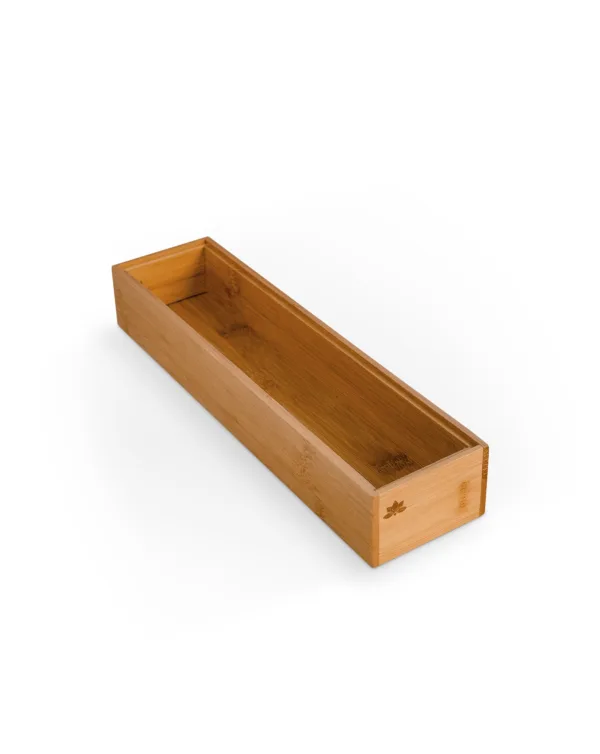 Tacka bambusowa – modułowy organizer do szuflady i na blat 30,5x7,6x5,0 cm (2-pak) 